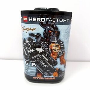 LEGO 7170 Hero Factory Jimi Stringer Figure (17 Pieces) 2009 Y2K New Sealed Box